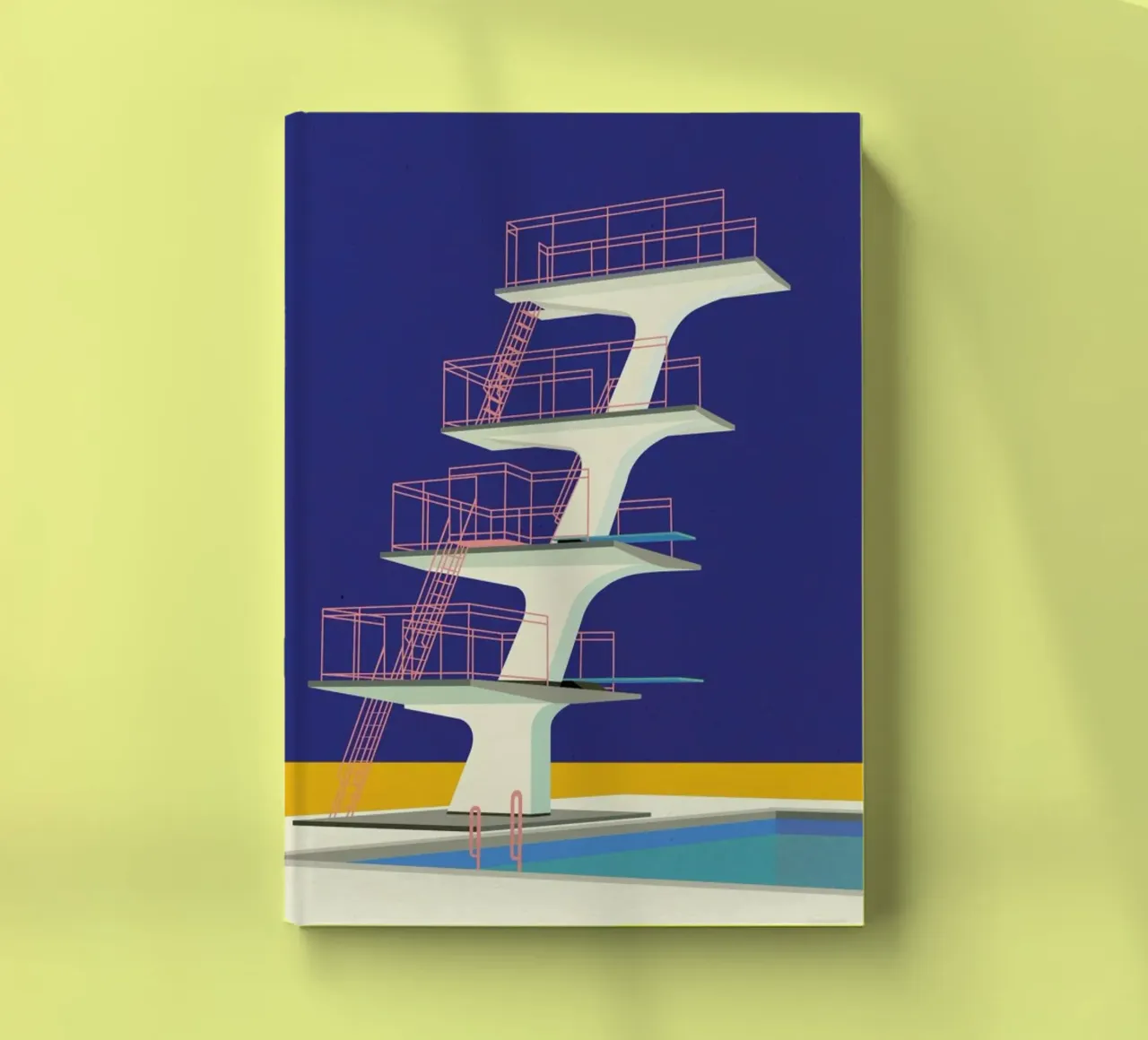 Diving Tower notebook by Rosi Feist