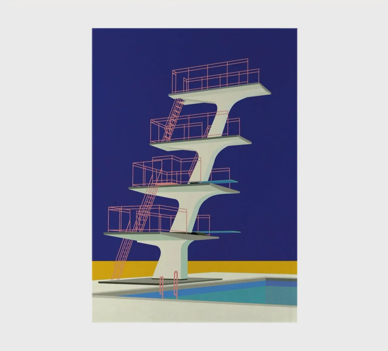 Diving Tower notebook by Rosi Feist