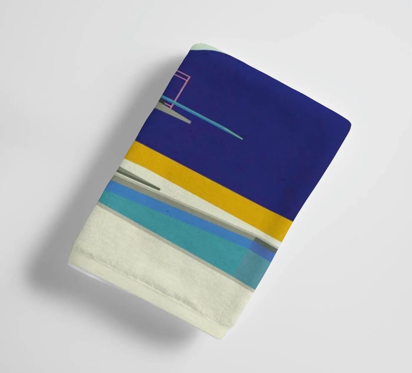 Diving Tower towel by Rosi Feist