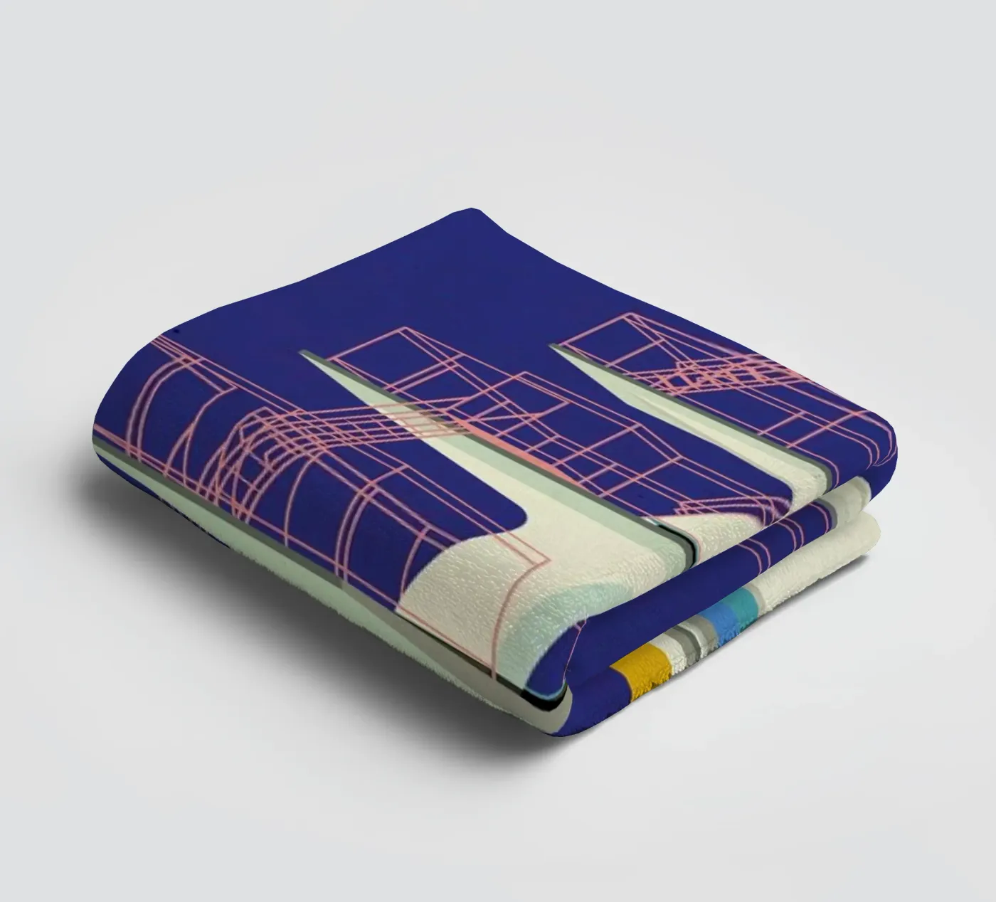Diving Tower towel by Rosi Feist