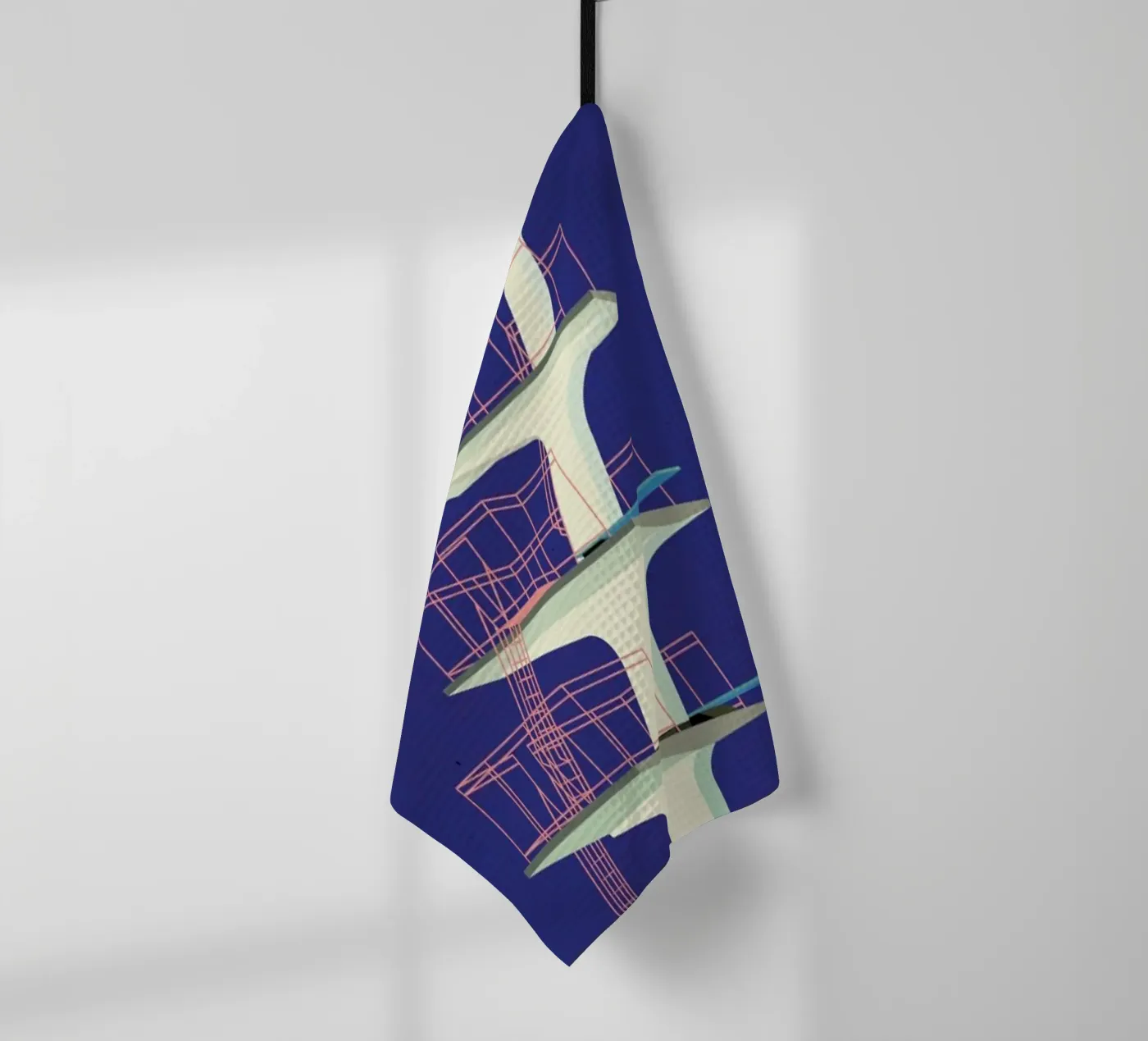 Diving Tower Geschirrtuch von Rosi Feist