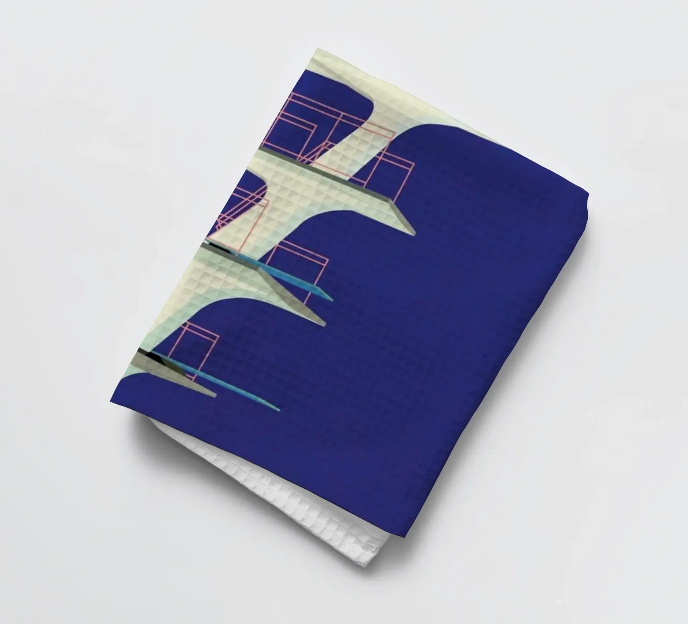 Diving Tower Geschirrtuch von Rosi Feist