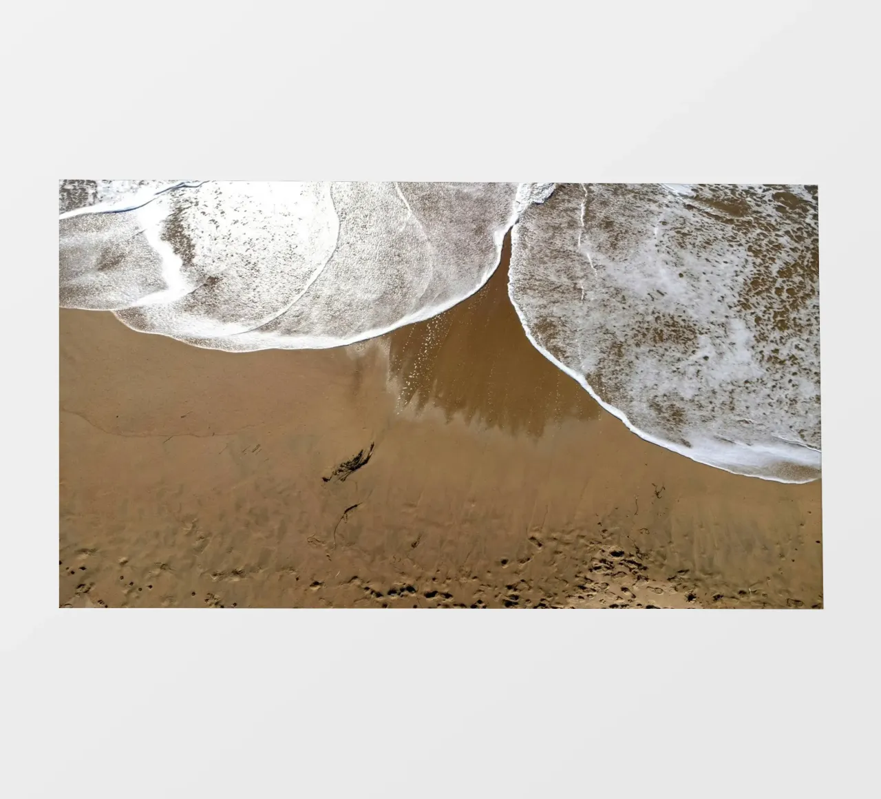 wave in tide patterns photo wallpaper by life of sands