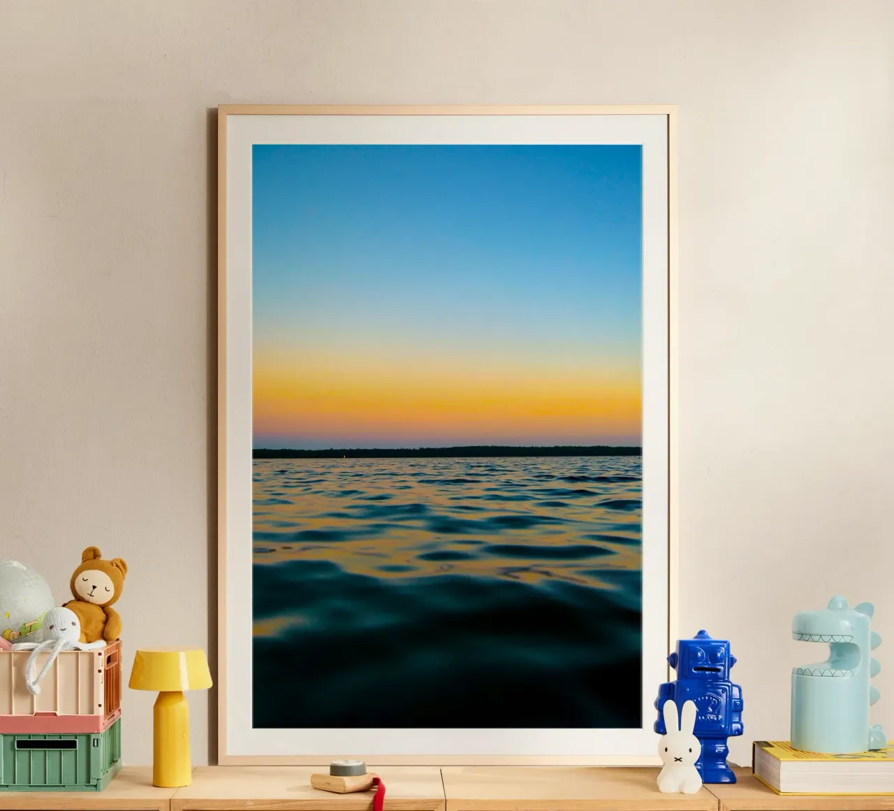 riflessione gradiente oceano e cielo carta hahnemühle da life of sands