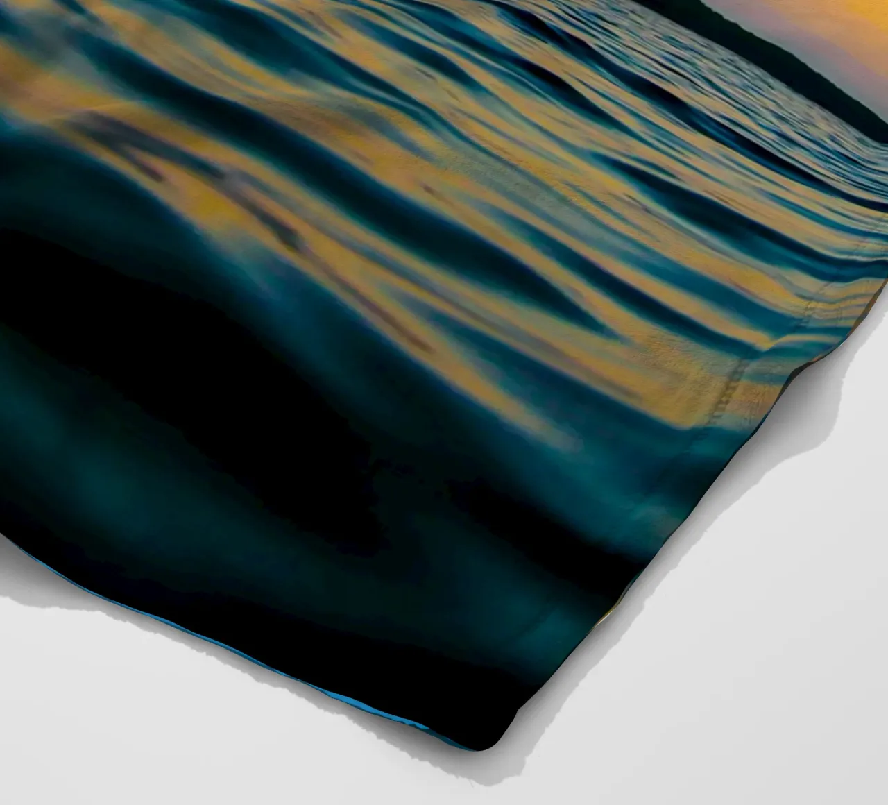 riflessione gradiente oceano e cielo coperta in pile da life of sands