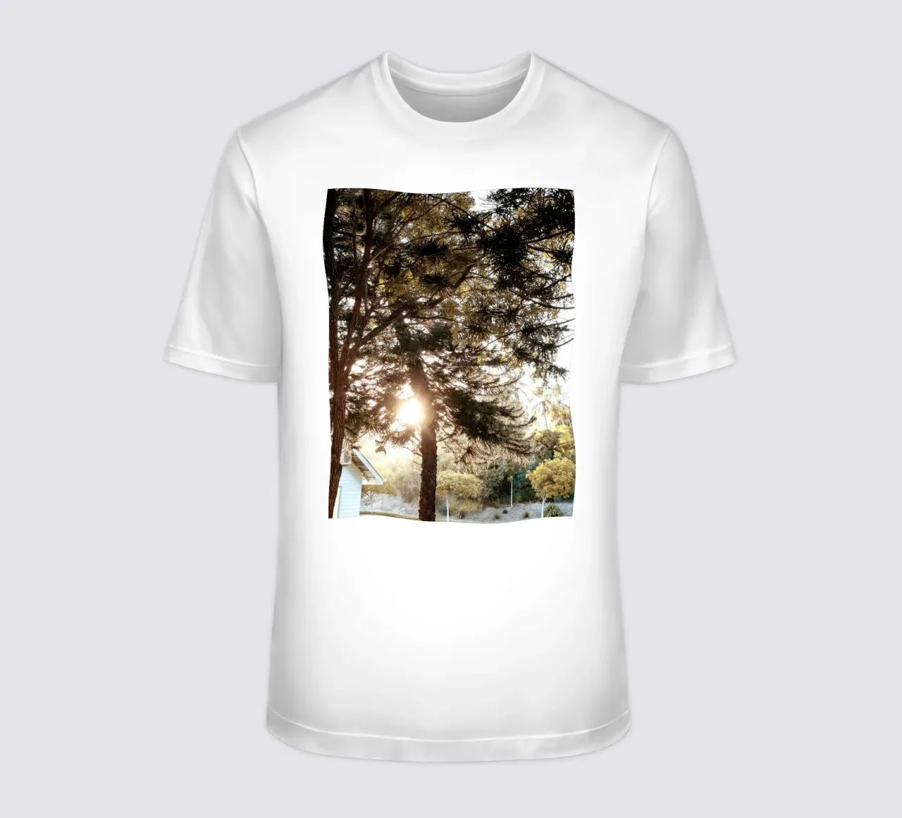 raggi di sole e giardino t-shirt da life of sands