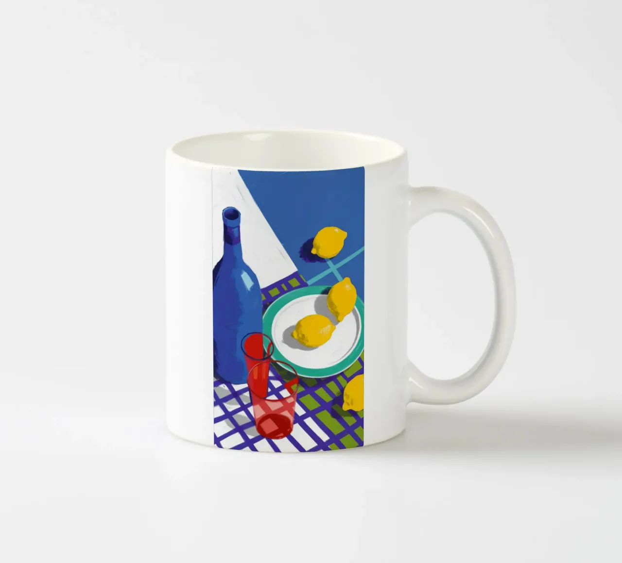 Semplicità del vino al limone tazza in ceramica da Peak Delusion
