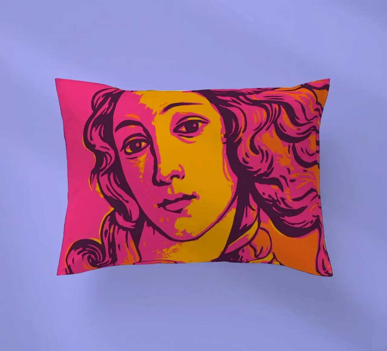 Botticelli (Venus without frame) cuscino da treechild