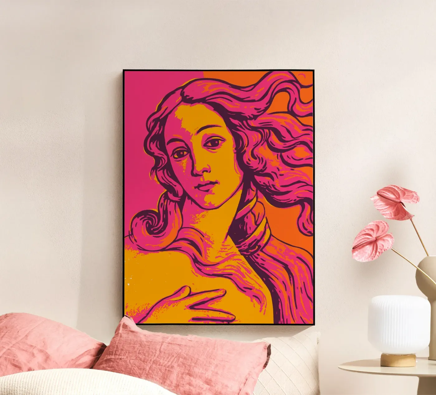 Botticelli (Venus without frame) Acryl-Glas von treechild