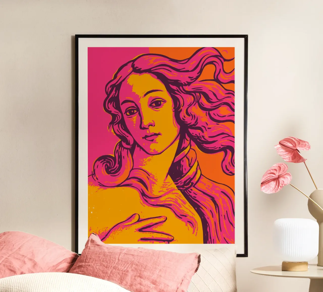 Botticelli (Venus without frame) carta hahnemühle da treechild
