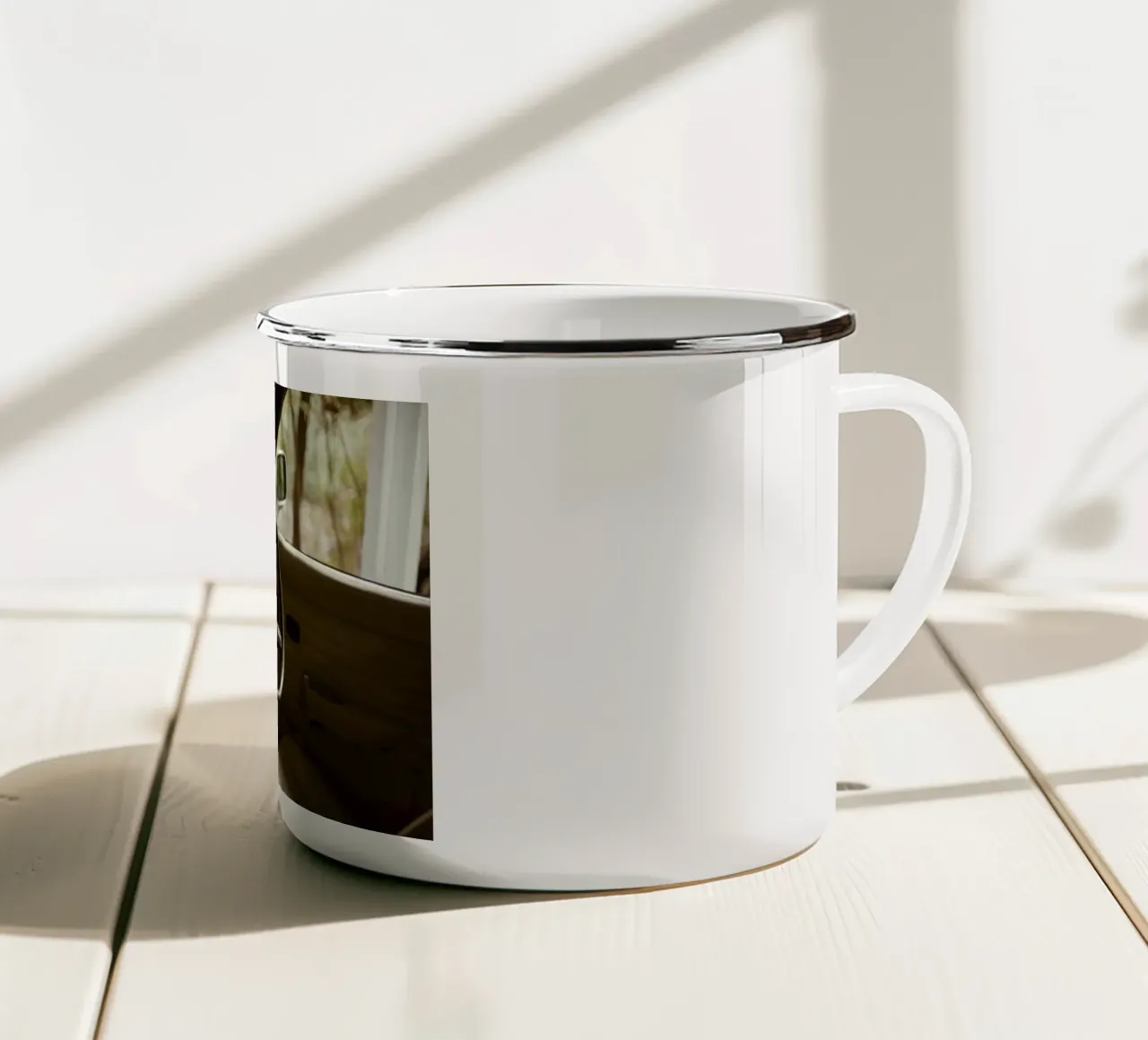 Volante tazza in smalto da Classic