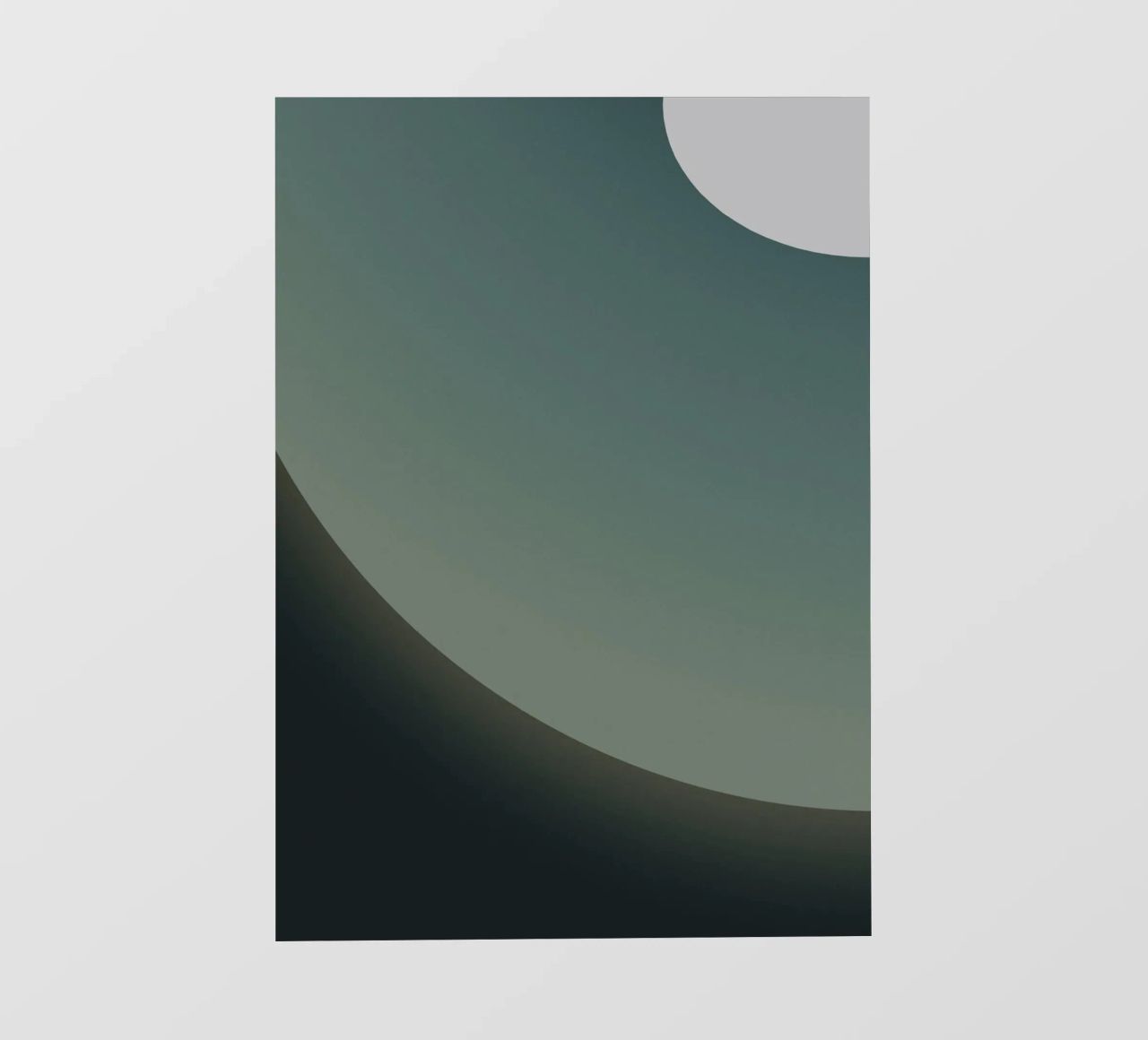 gradiente della curva del cerchio telo in pvc da space words