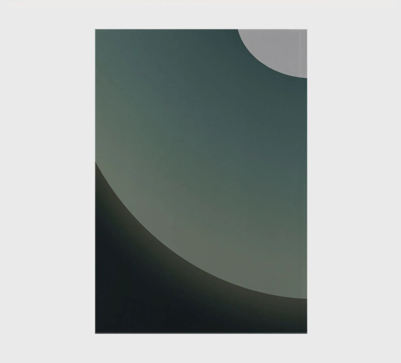 circle curve gradient notebook by space words