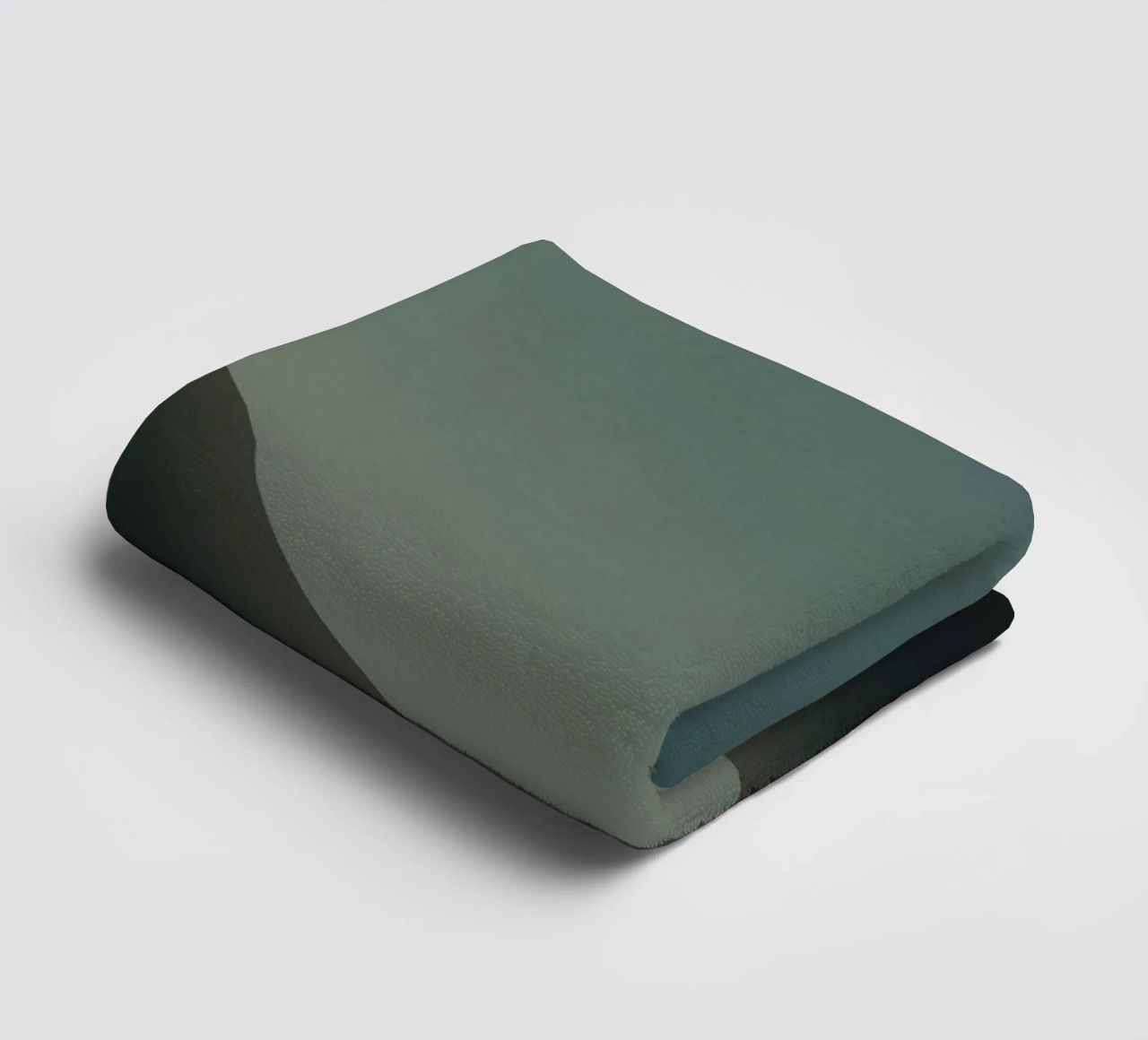 circle curve gradient towel by space words