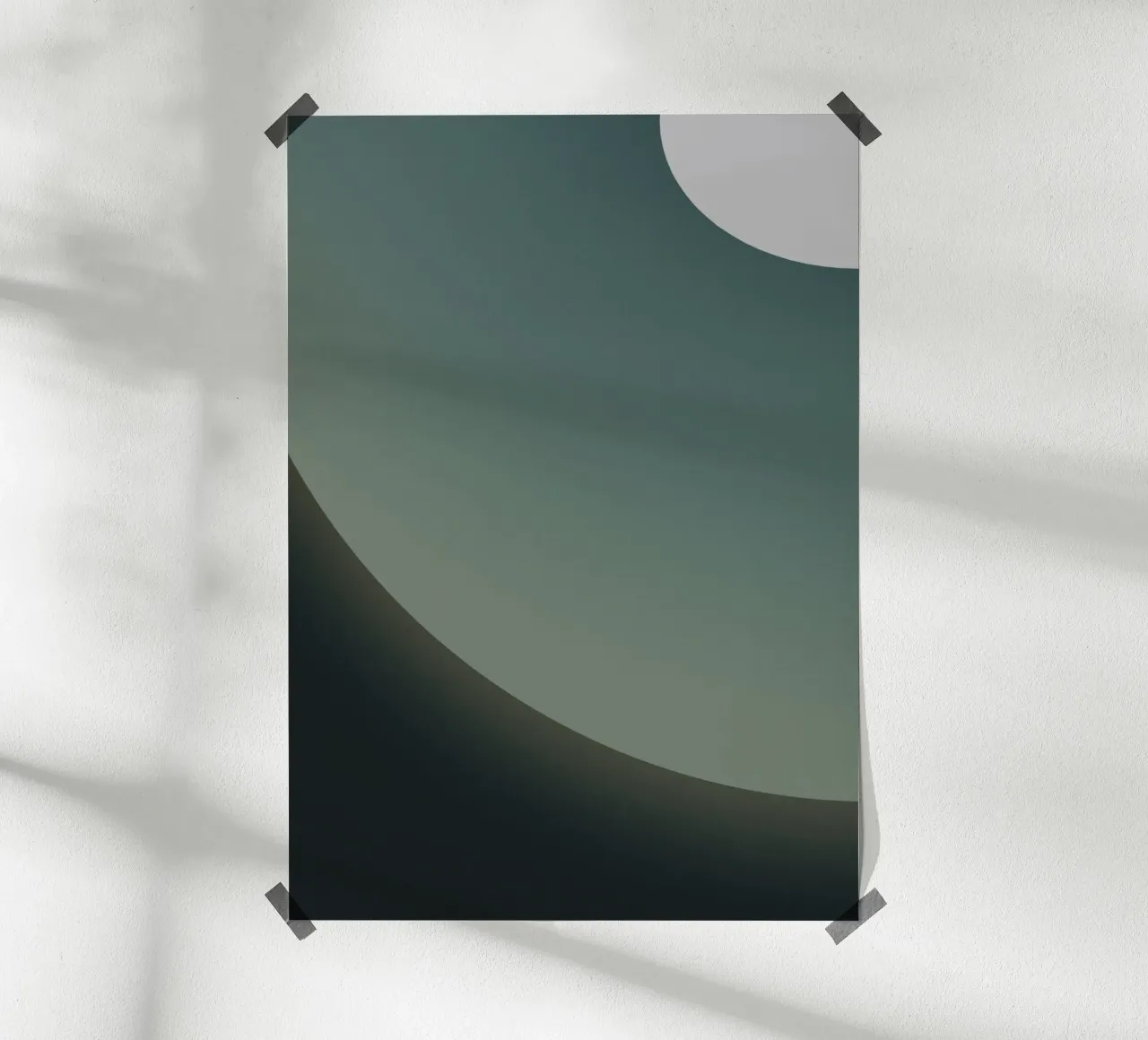 cirkel curve verloop hahnemühle van space words