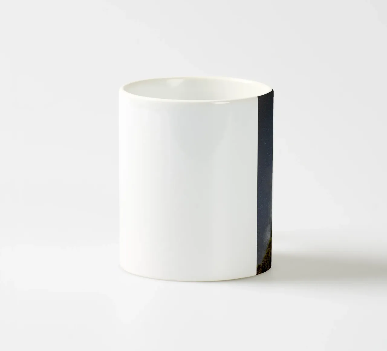 cielo notturno notturno tazza in ceramica da space words