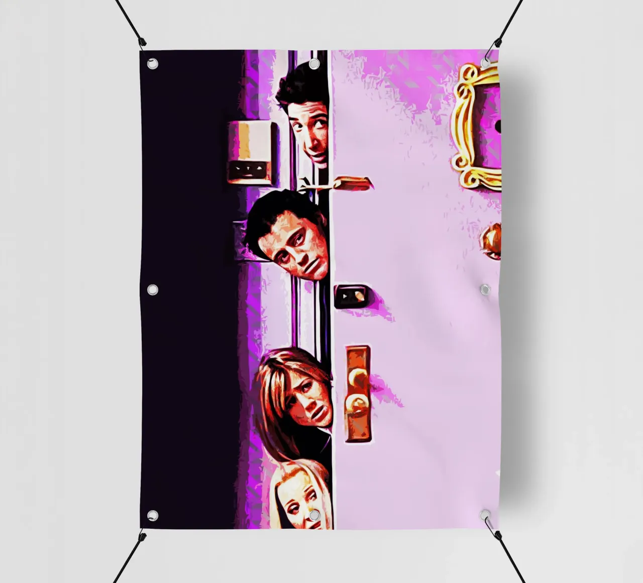 Amici Door movie Art telo in pvc da ontoseno