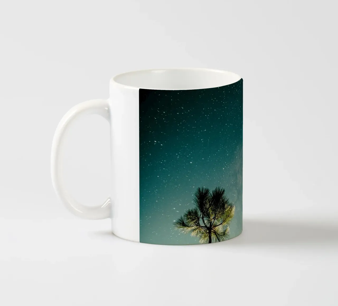 scenario notturno palma tazza in ceramica da space words