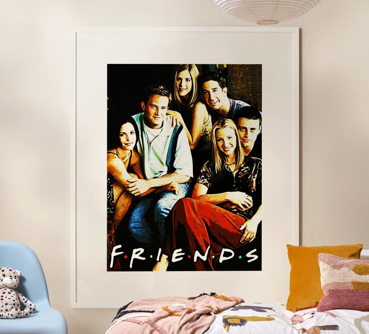 Friends Tv Series Art poster de ontoseno