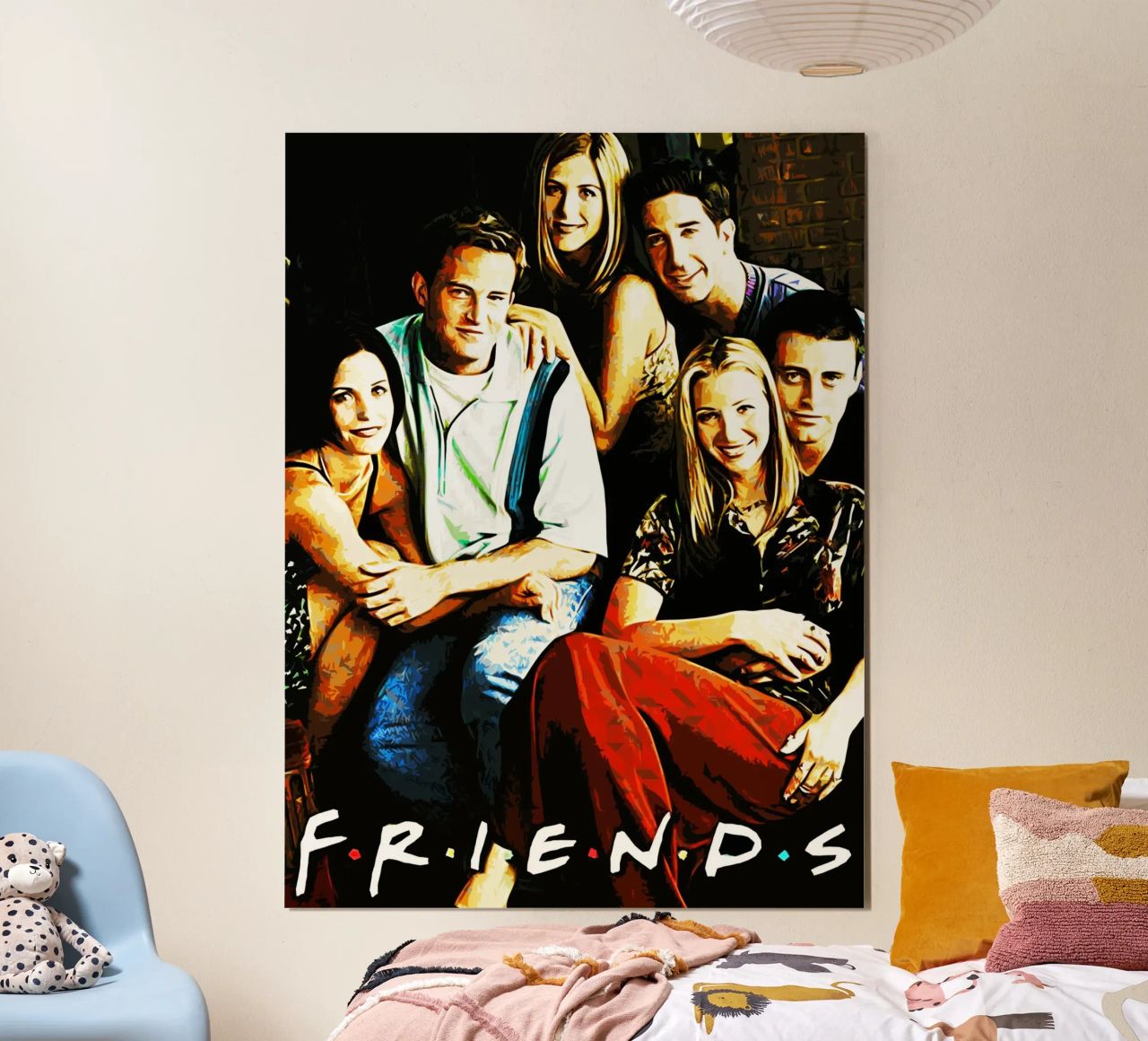 Friends Tv Series Art poster de ontoseno