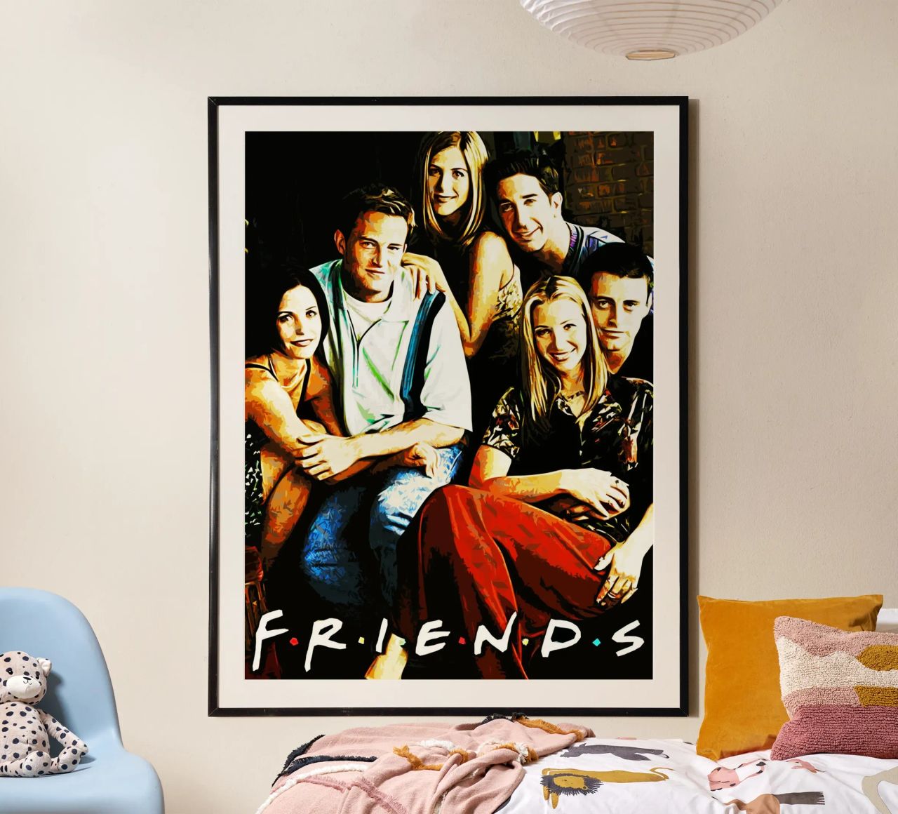 Friends Tv Series Art poster de ontoseno