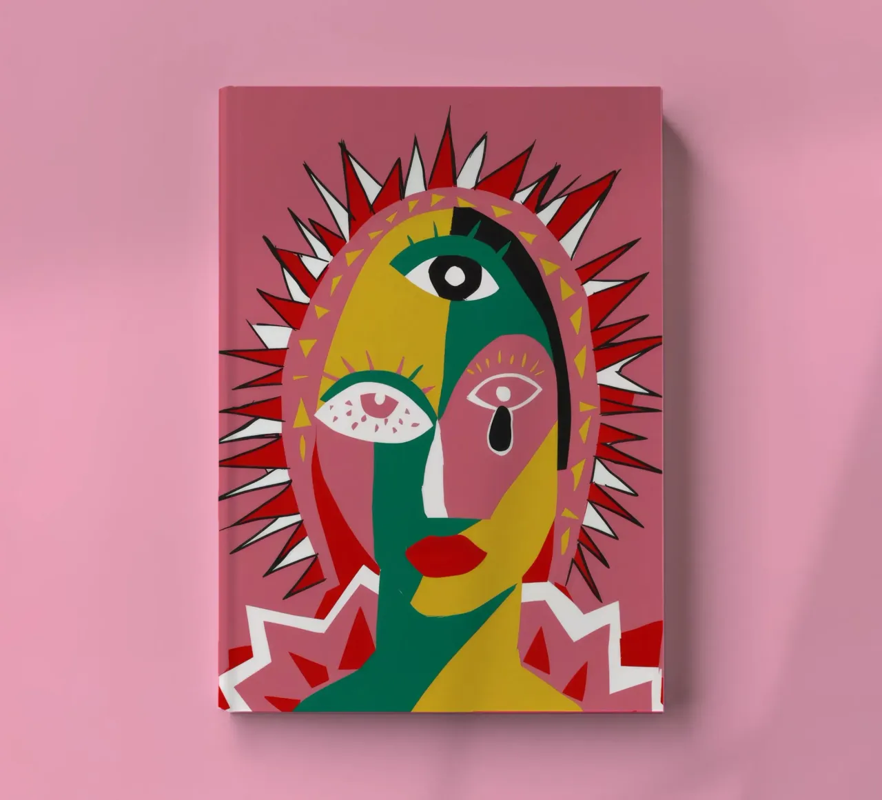 Abstraction du dieu soleil carnet de notes de Peak Delusion