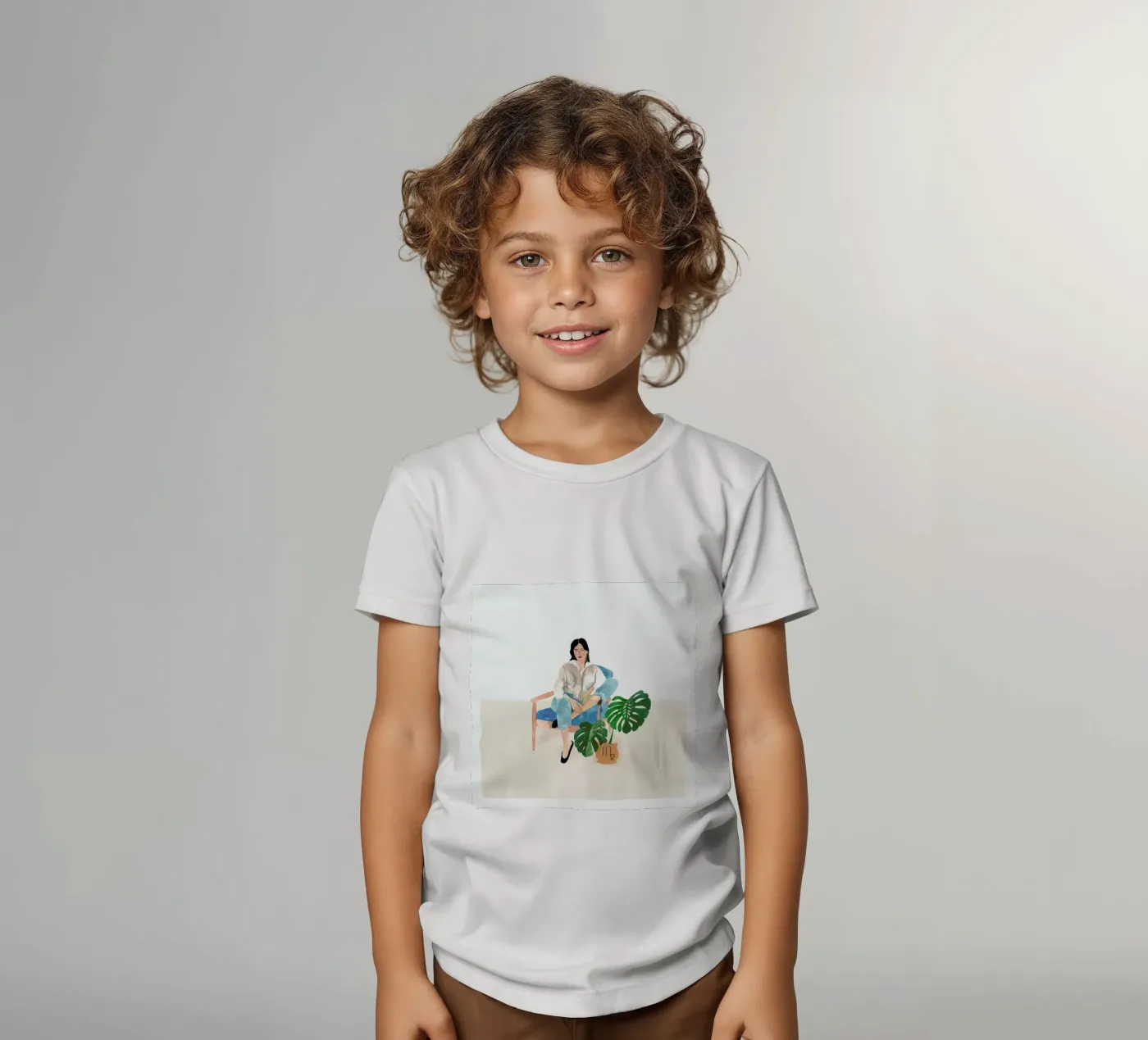 Virgo t-shirt bambini da Laura Page