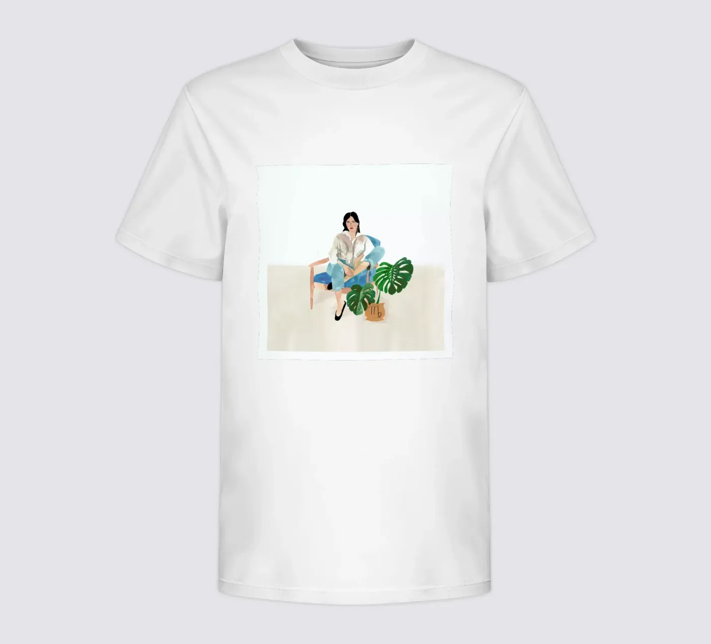 Virgo t-shirt bambini da Laura Page
