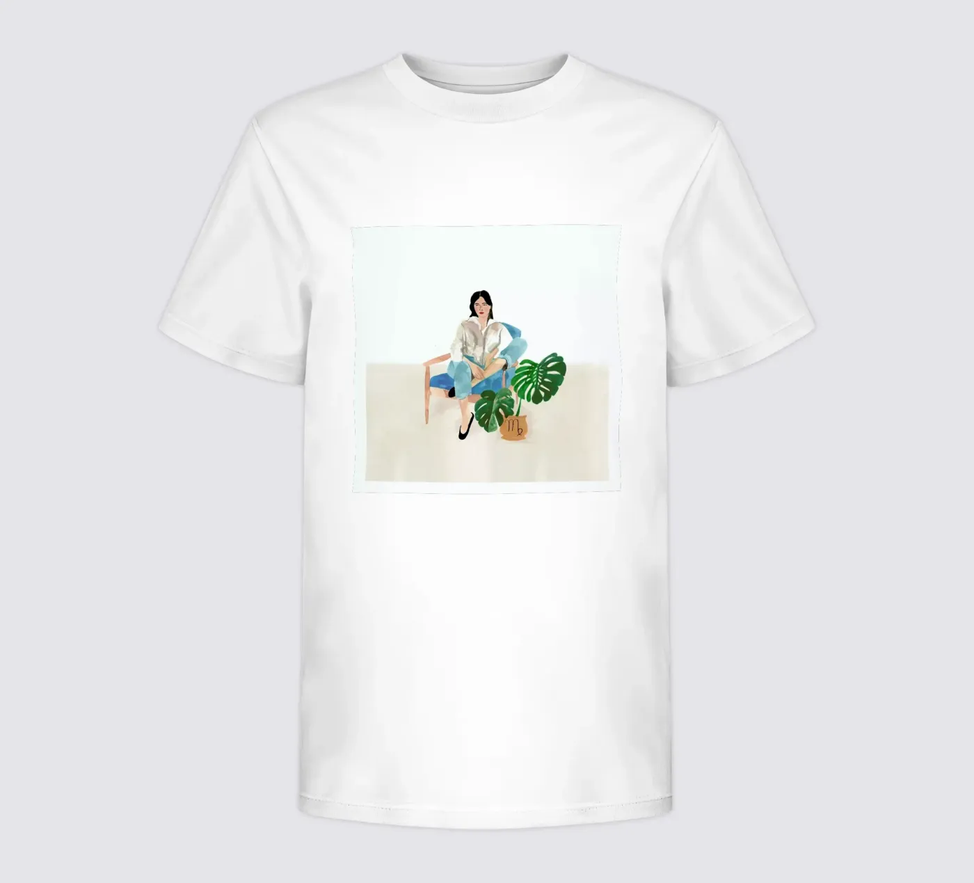 Virgo t-shirt bambini da Laura Page