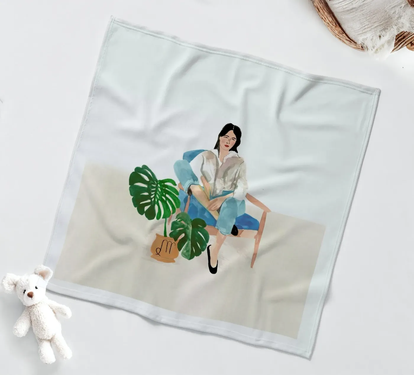 Virgo Fleecedecke von Laura Page