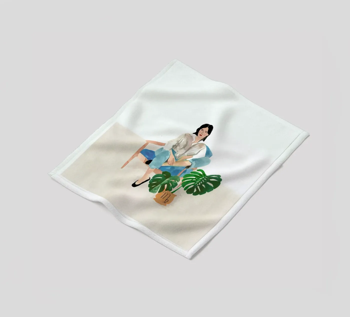Virgo Fleecedecke von Laura Page