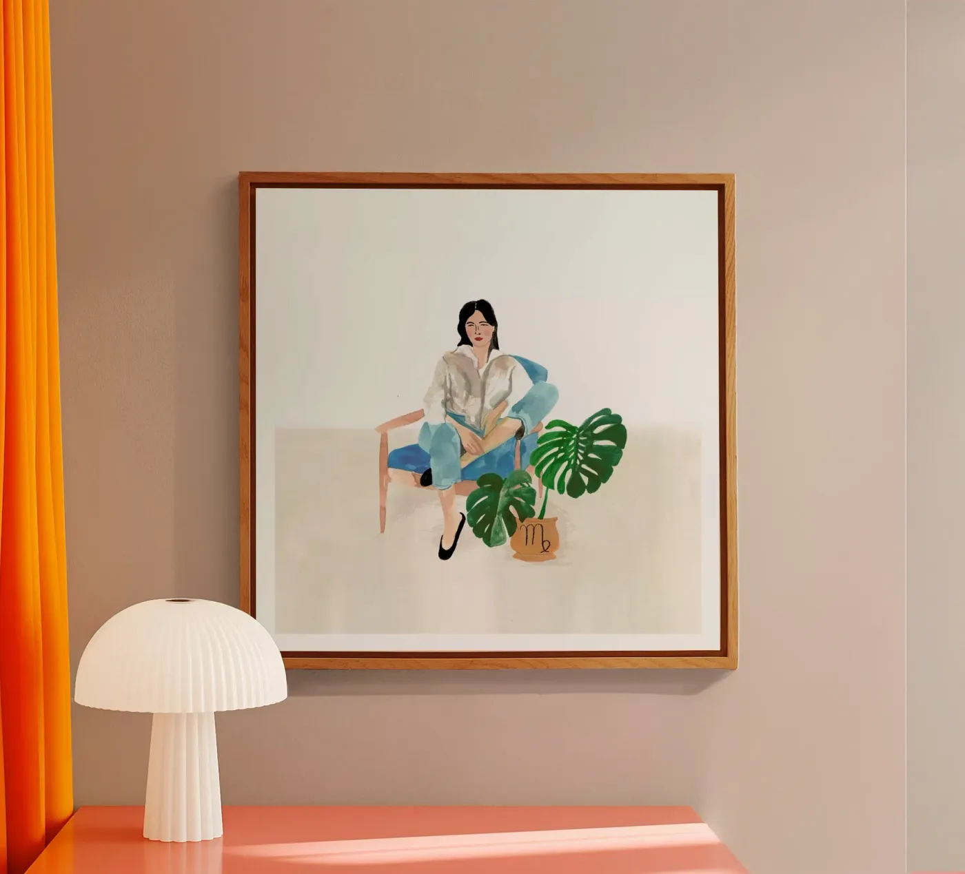 Virgo plexiglass da Laura Page