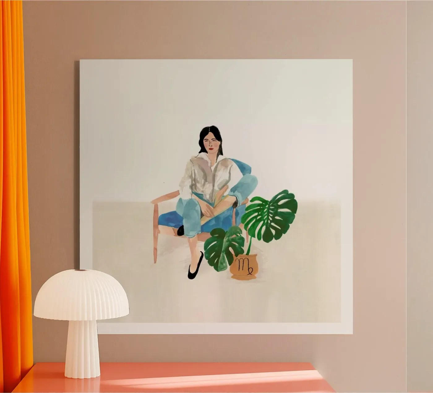 Virgo plexiglass da Laura Page