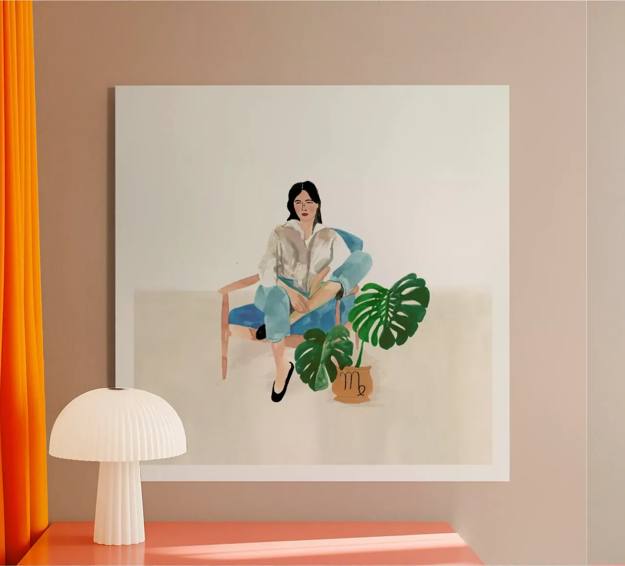 Virgo plexiglass da Laura Page