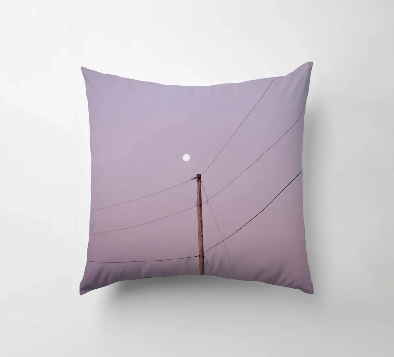 linee elettriche calme cuscino da space words