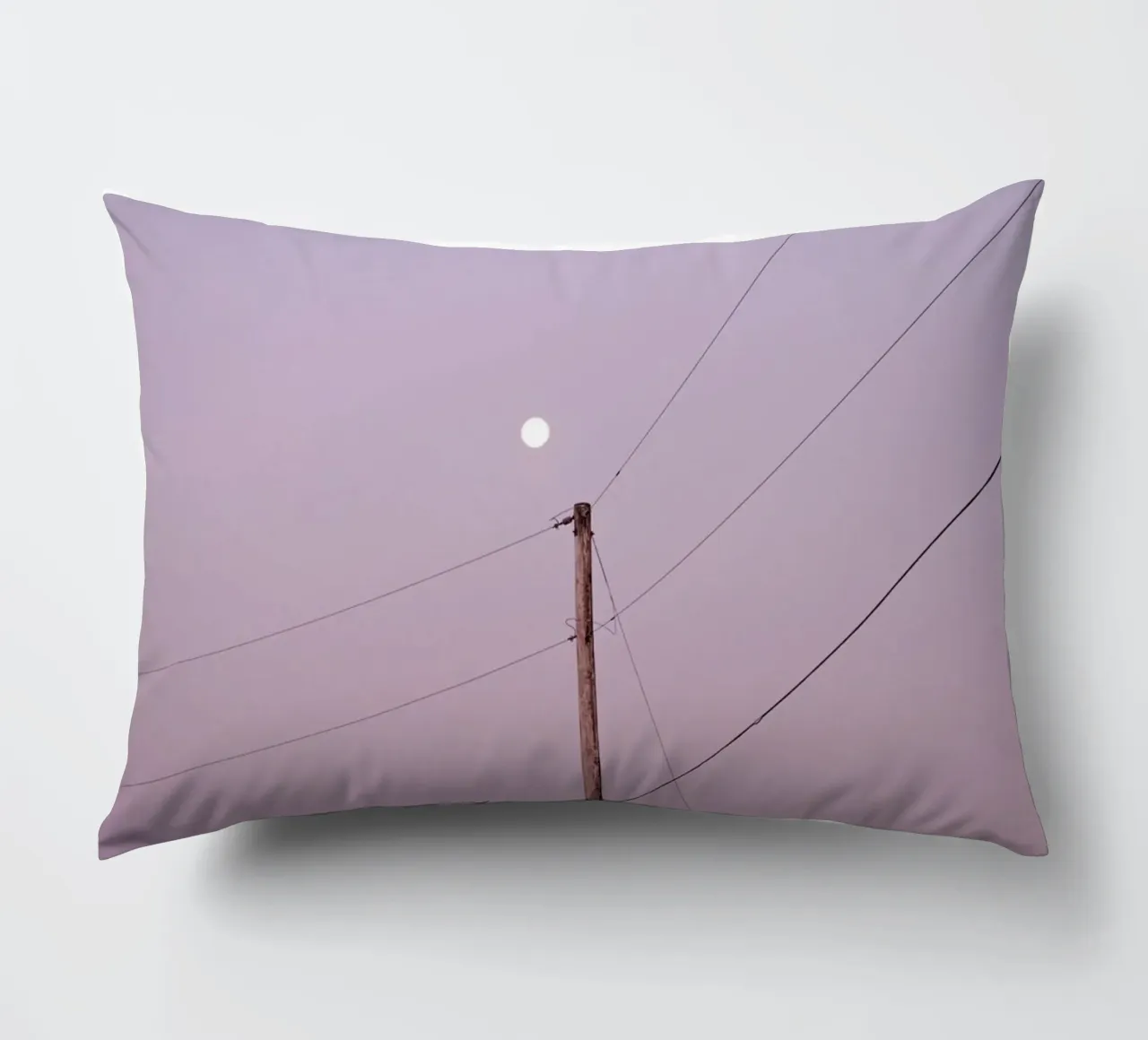 linee elettriche calme cuscino da space words