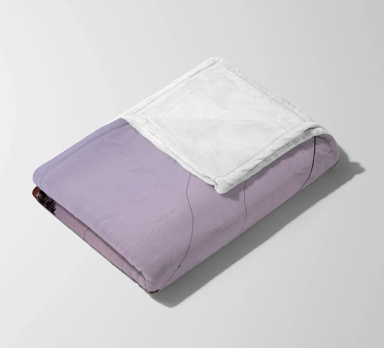 linee elettriche calme coperta in pile da space words