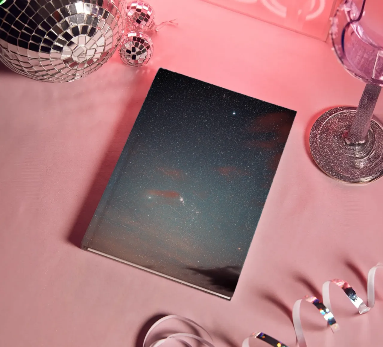 celestial objects stars notebook by space words
