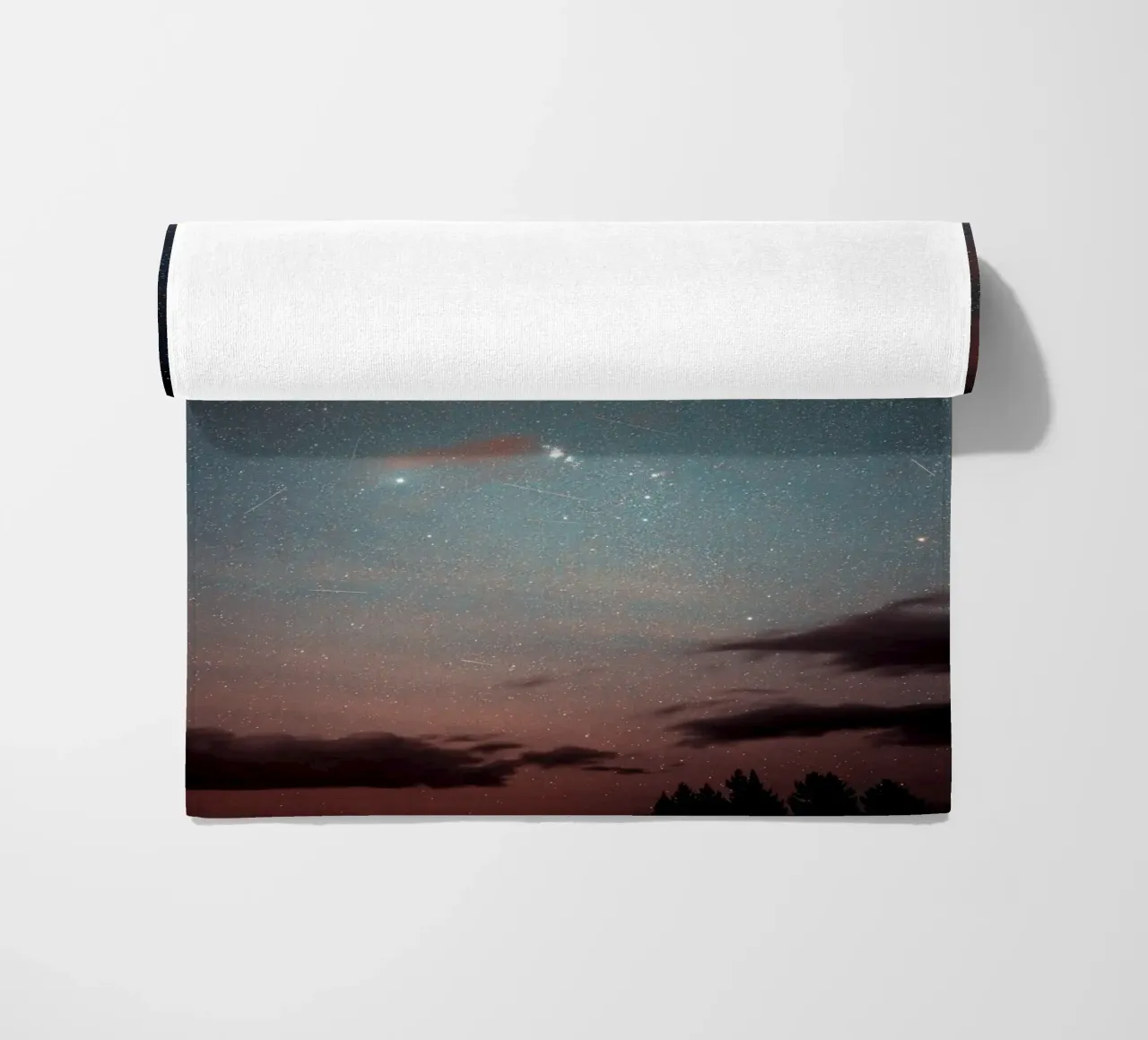 celestial objects stars beach towel by space words