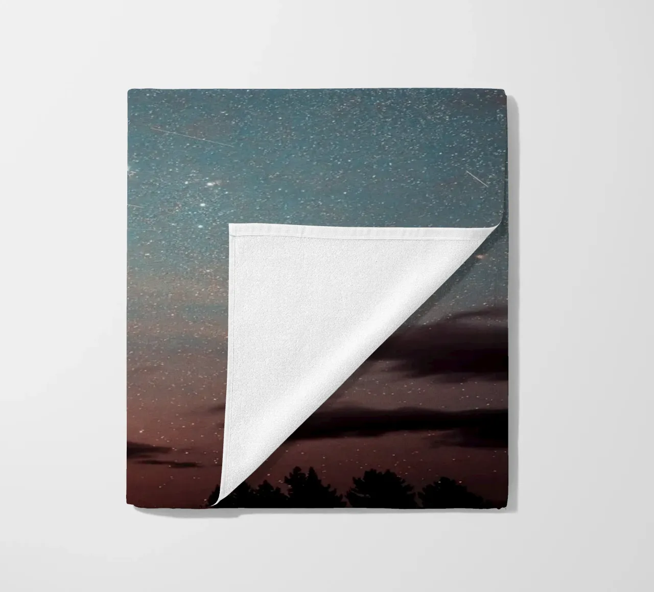 celestial objects stars beach towel by space words