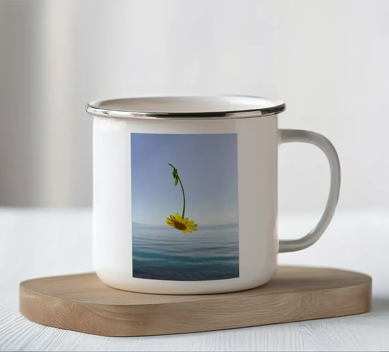 George Griefy - Yellow Pride tazza in smalto da George Griefy