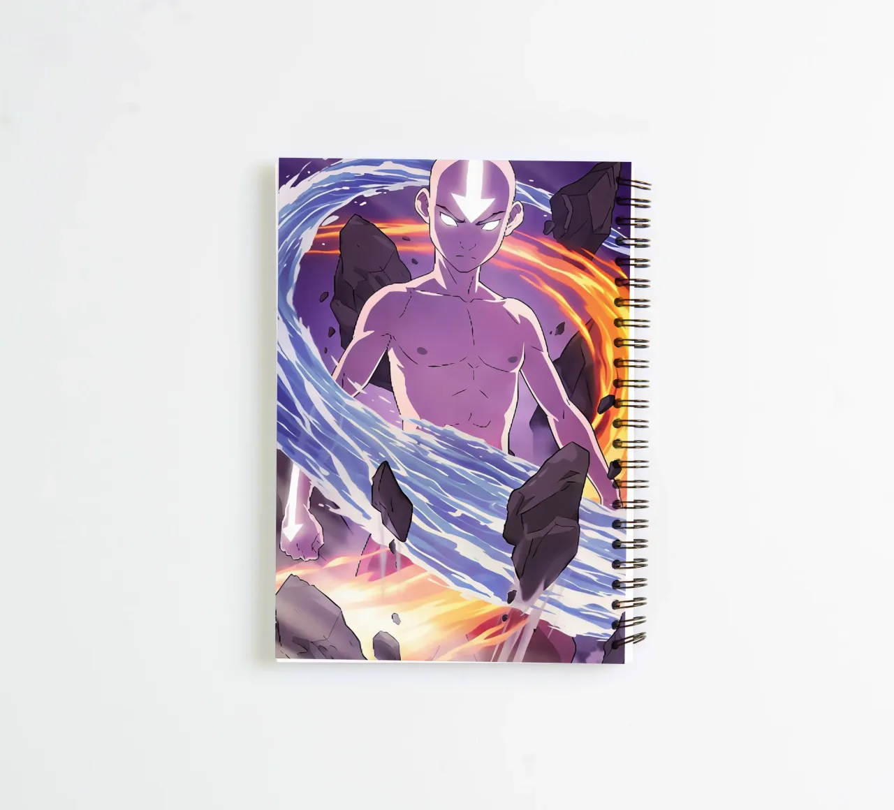 Aang spiral notebook by NextPixel