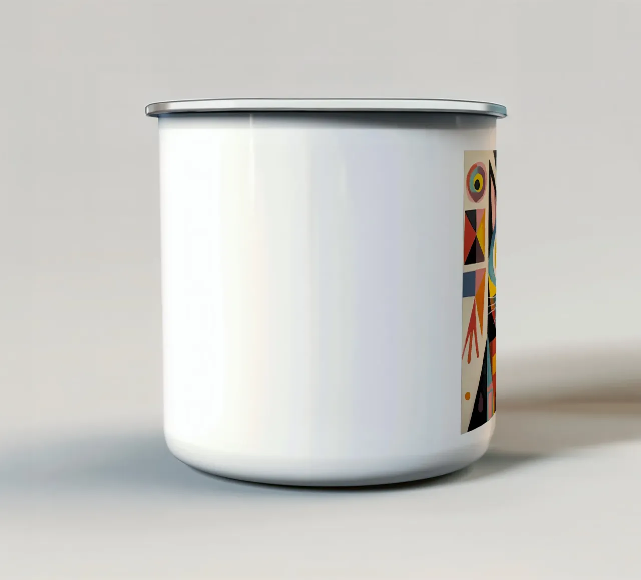Arte da parete di Imagine tazza in smalto da Imagine