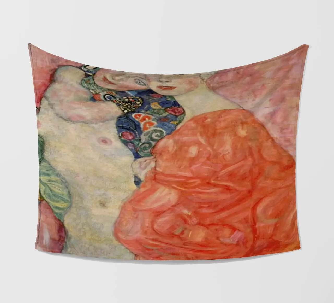 Klimt - Girlfriends coperta in pile da ARTOTHEK