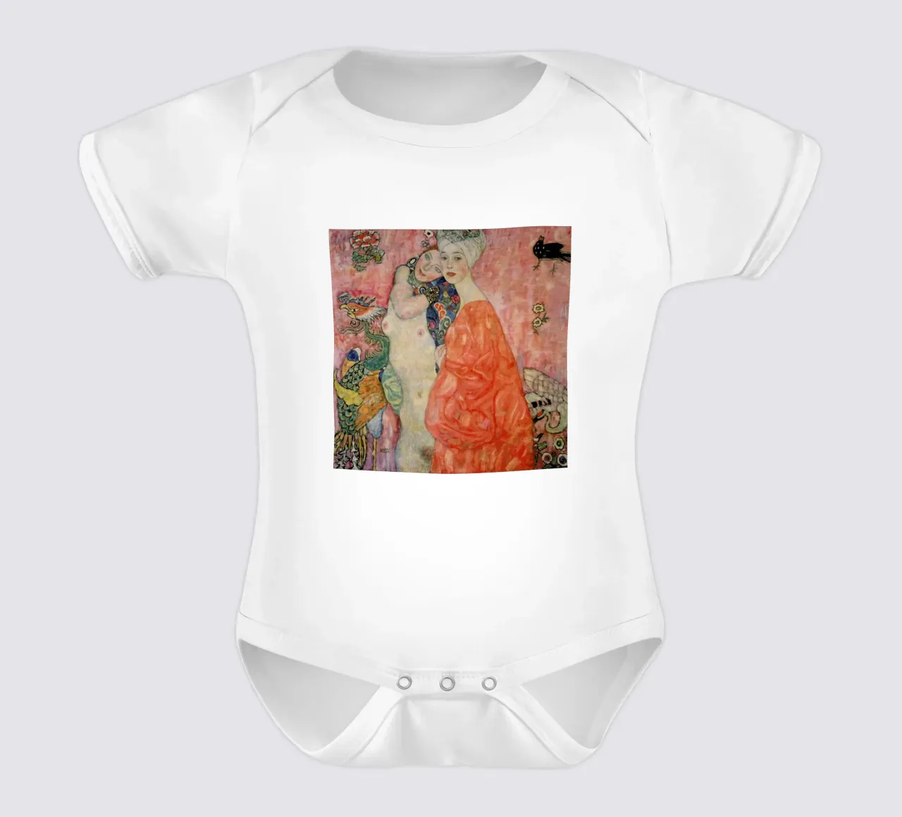 Klimt - Girlfriends body neonato maniche corte da ARTOTHEK