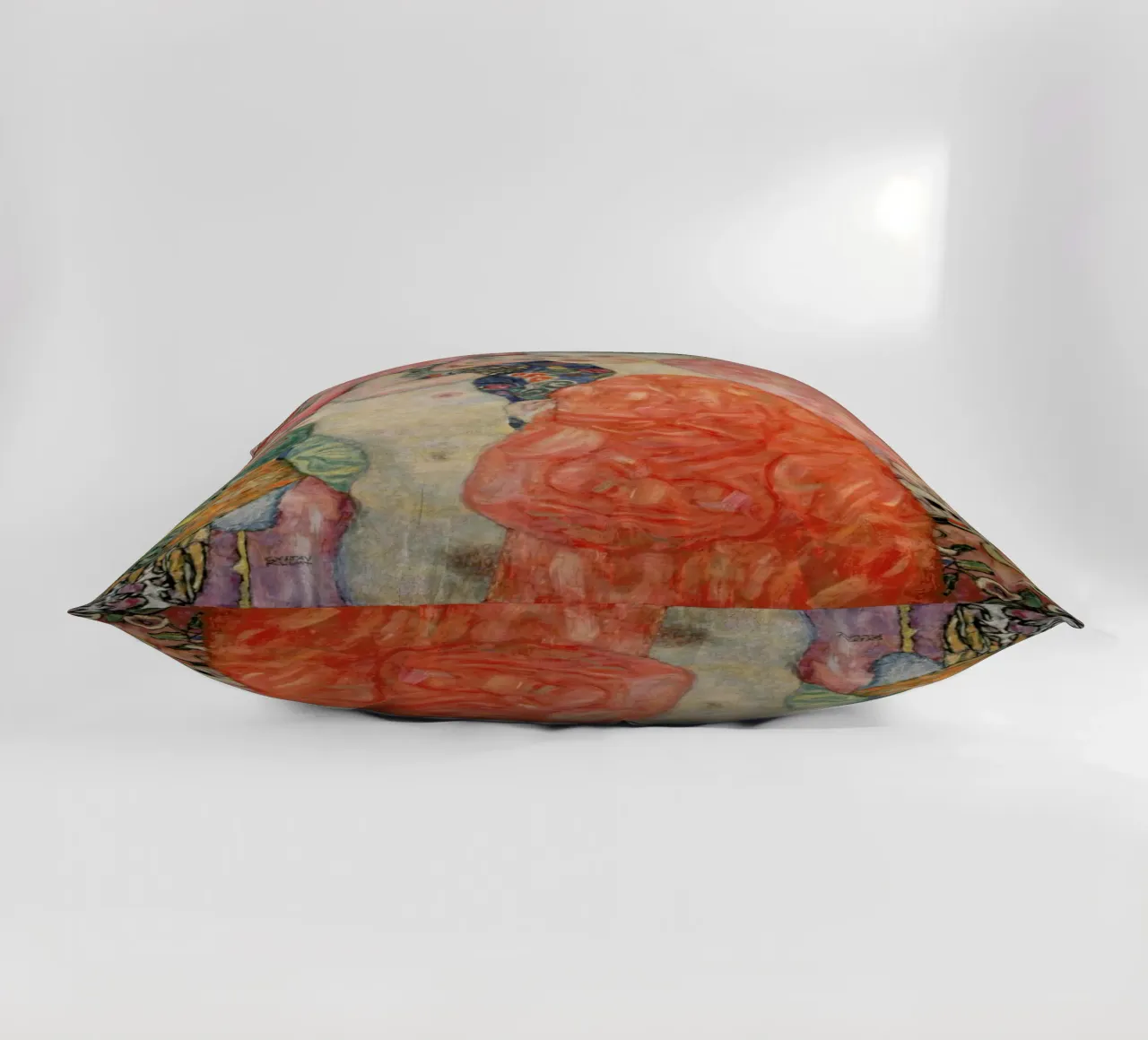 Klimt - Girlfriends cuscino da ARTOTHEK