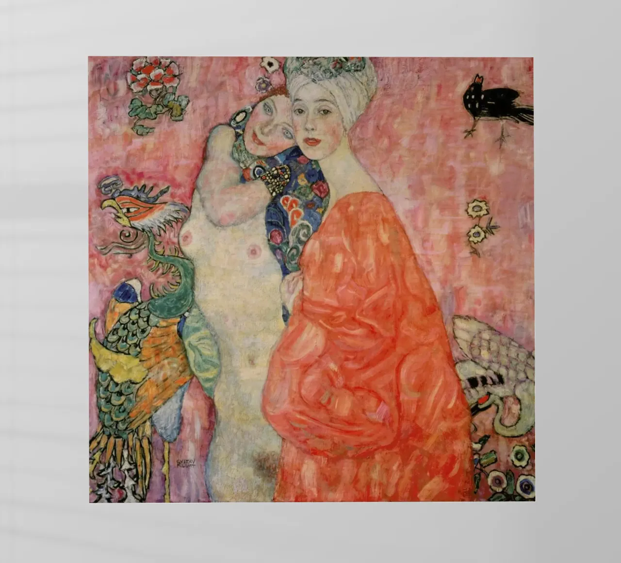 Klimt - Girlfriends pellicola backlit da ARTOTHEK