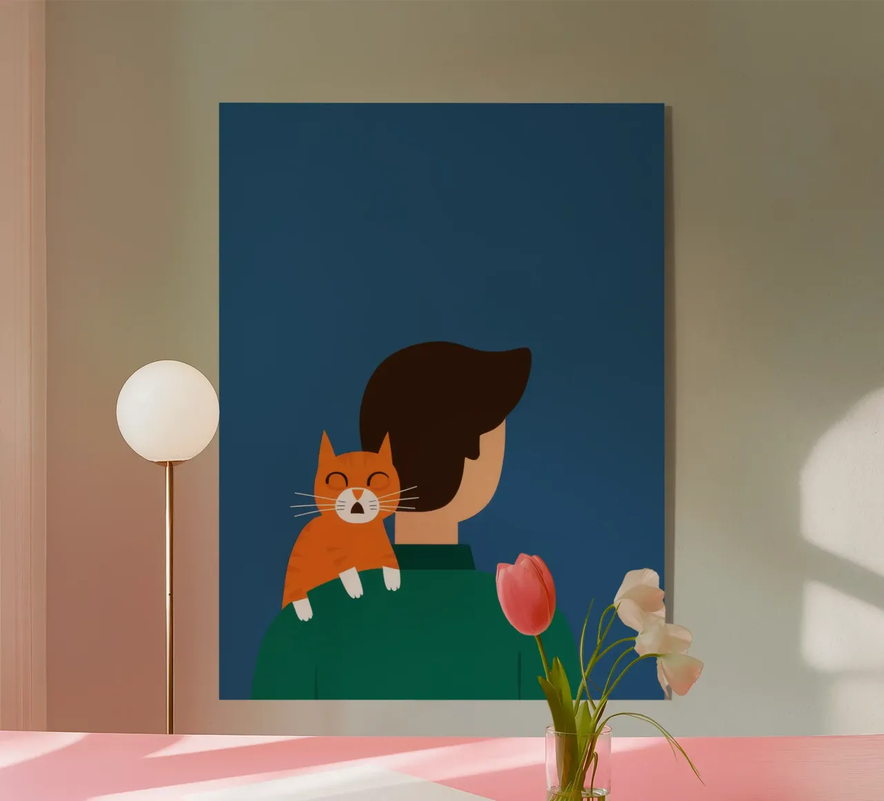 Compagno di spalla felino plexiglass da Peak Delusion
