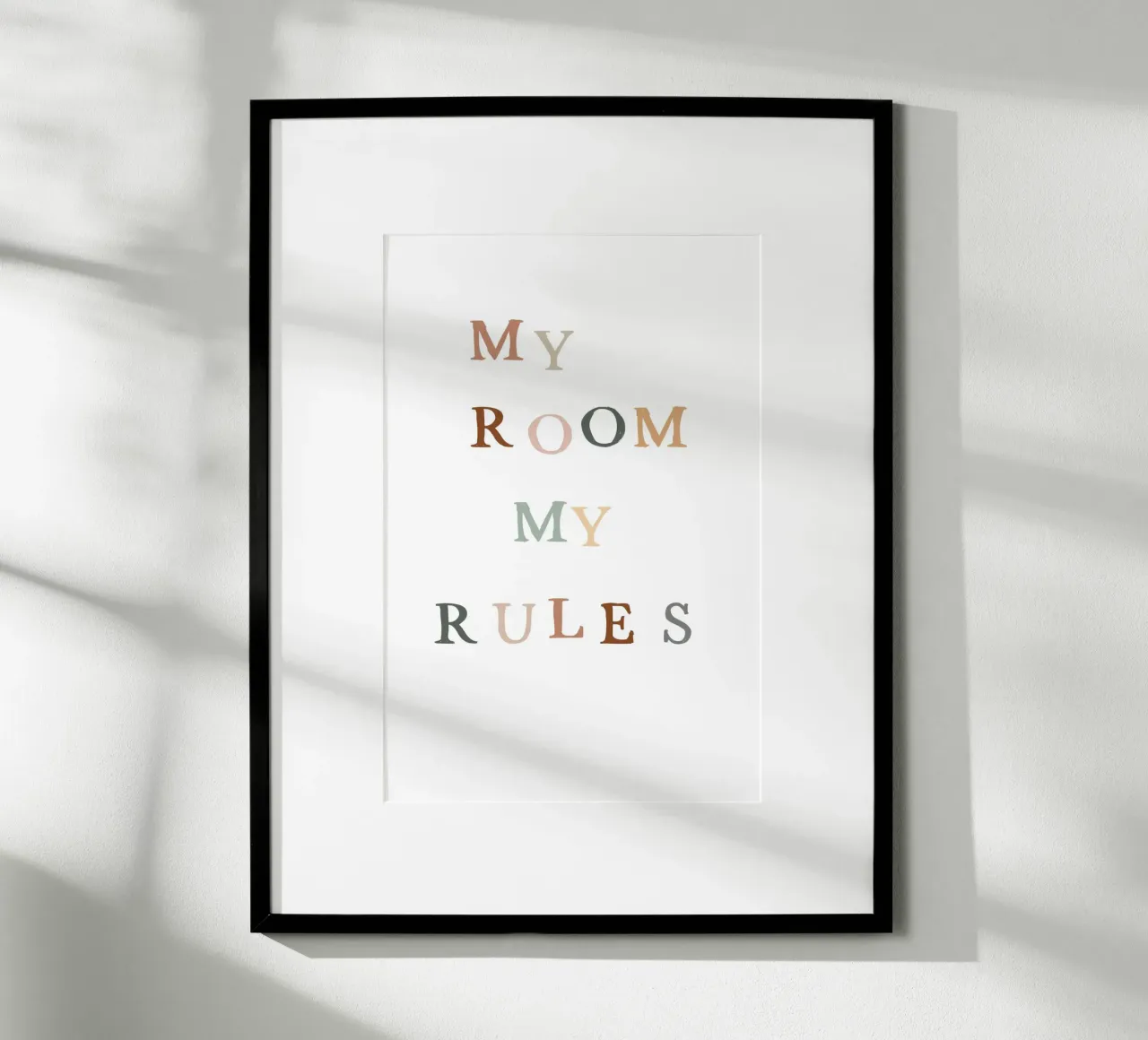 My Room Poster von KRUTH DESIGN