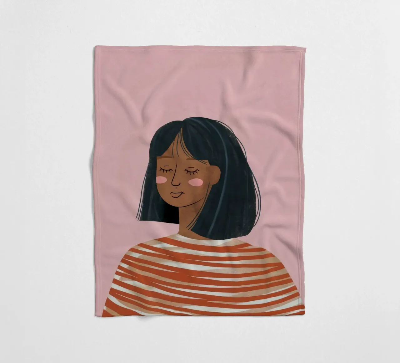 Maglione a righe Serenity coperta in pile da Peak Delusion